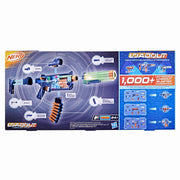Hasbro G18240000 Nerf Loadout Cyberlight Ghost Blaster with LED Glow, Bolt-Action, 6-Dart Revolving Cylinder, Includes 24 N1 Darts, Multicolor