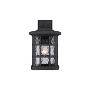 Quoizel SNN8409K Stonington 15-in H Mystic Black Medium Base (E-26) Outdoor Wall Light