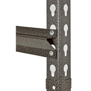 Muscle Rack 0001756711485 5-Shelf Steel Shelving, Silver-Vein, 18