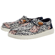 HEYDUDE Wendy Tropical Casual Shoes for Ladies - Navy - 9M