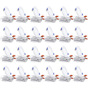 Torchstar ZX-D-20645 24 Pack 10W 4 Inch LED Recessed Lighting with Junction Box, 2700K Soft White