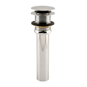 Signature Hardware SH439081CP Mushroom Pop-Up Straight Tub Drain with 1-1/2