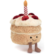 Jellycat Cake Stuffed Animals, 9''