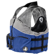 Body Glove Cove Nylon Mesh Fishing Vest, USCG Approved, Lightweight Ventilated, Heavy-Duty Zipper, Multiple Pockets, Open Shoulder Design, Unisex Adult X-Large, Gray Rust, 14273-XL-GRY-RUS