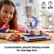 LEGO 43029 Olivia Rodrigo Crescent Moon Concert Building Toy, Music-Themed, Multicolor, 670 Pieces