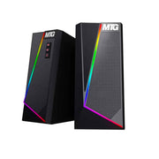 MTG WS-SP-2028 RGB 20W Gaming Speakers w/ RGB & AUX 3.5mm Jack Connection