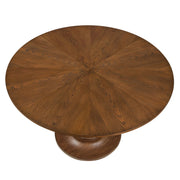 The Pioneer Woman PW1425004710074 Callie Round Dining Table, Heirloom Brown Finish