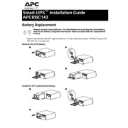 APC Replacement Battery Cartridge, 12V 16Ah Sealed Lead Acid, Compatible with Smart-UPS SMX2000LV, SMX3000LV, SMX120BP, APCRBC143