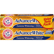 Arm & Hammer 7026 Advance White Extreme Whitening Toothpaste, 6 oz Twin Pack