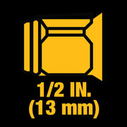 DEWALT 20V MAX XR 1/2 in High Torque Cordless Impact Wrench, Brushless Motor, 4-Speed Control, Precision Wrench, LED Work Light, Tool Only, DCF900B