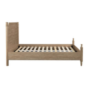 My Texas House 453717 Monroe Queen Bed, Brushed Oak Finish
