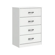 Mainstays MS15013489714WH Ardent 4 Drawer Dresser, White