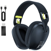 Onikuma B2 Gaming Headset, 3-in-1 USB Wired and Bluetooth 5.3 Wireless, Over-Ear Stereo with 7.1 Surround Sound, Ergonomic Design, 35-Hour Battery Life