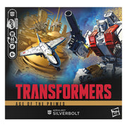 Hasbro Transformers Age of the Primes Commander Class Aerialbot Silverbolt 7-Inch Converting Action Figure with Jet Thruster and Blaster G07525L0