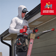 Milwaukee M550G-M Workskin Hooded Shirt - Gray M