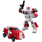 Hasbro Transformers Deluxe Class Age of the Primes Swerve 4.5-Inch Articulated Action Figure with Blaster G2011