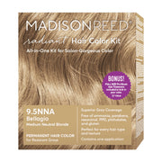 Madison Reed RH95NNAWV2 Radiant Permanent Hair Color Kit, Bellagio (9.5NNA), Medium Neutral Blonde