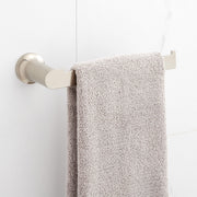 Signature Hardware SHBWTR2ZBN Berwyn 10 in. Towel Ring in Brushed Nickel