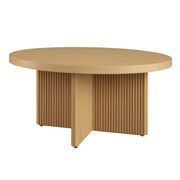 Better Homes & Gardens BHS336249972017 Lillian Fluted Coffee Table, Natural Pine Finish