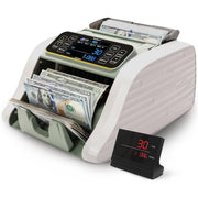 Kolibri KBR-500 Bill Counter Machine, Mixed Denomination, Advanced IR/UV/MG Counterfeit Detection, Multi-Currency Support, Business Grade