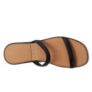 Reef Water Willow Marina Women's Sandal, Flexible Square Toe, PlushPod Footbed, Black Tan, Size 9, CJ7163