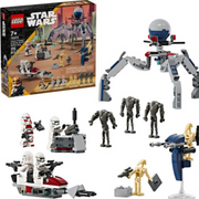 LEGO 6470418 Star Wars Clone Trooper & Battle Droid Battle Pack, 75372