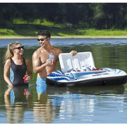 Ozark Trail 43896E Blue and White Cooler Float