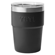 YETI Rambler 16-Oz. Stackable Cup with MagSlider Lid. - Black