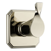 Brizo Virage Three Function Diverter Valve Trim, Brilliance Polished Nickel, Two Independent Positions, One Shared Position, T60830-PN