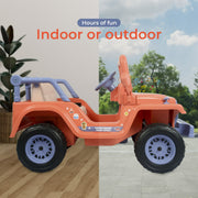 Bluey 12V 4-Wheeler Ride-On, 12 Volt Battery Powered Car for Kids w/Sounds - Ages 3 - 10 Years