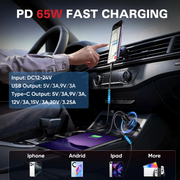 GCZ 4200A Car Battery Jump Starter for All 10 Liter Gasoline and Diesel Engines, 27000mAh Portable Battery Booster with 65W Car Charger