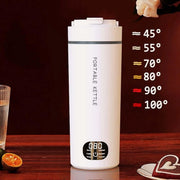 Portable Electric Water Kettle with Temperature Control, 16.9oz Travel Kettle 6 Presets, 304 Stainless Steel Liner for Hotel Office Dorm