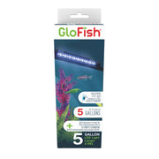 Spectrum GloFish 6-Inch Blue and White LED Aquarium Light Stick for Up to 5 Gallon Tanks, Dual Light Modes, Clip-On AQ-78657