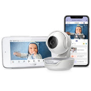 Hubble Connected HCTNPPRMWB Nursery Pal Premium5 Smart HD Baby Monitor with Touch Screen Viewer