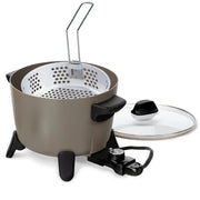 Presto 06026 Big Kettle Ceramic Deep Fryer/Multi-Cooker