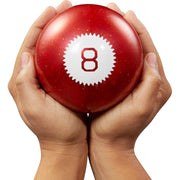 Mattel Magic 8 Ball 80th Anniversary Ruby Red Fortune-Telling Toy for Kids and Family, Compact Novelty Game JGK11