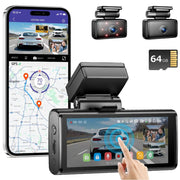 Azdome M580-3CH 5k Car Dash Cam 3 Channel