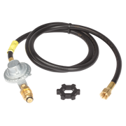 Mr. Heater MH-F273072 12' Hose Regulator Assembly W/Restricted Flow Soft Nose P.O.L.