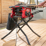 Skil Table Saw Folding Stand with Steel Locker Plate, Tool-Free Setup, Adjustable Height, Dust Bag Included, SFS0001