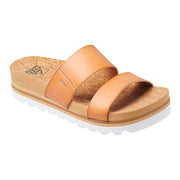 Reef Cushion Vista Hi Slide Sandals for Ladies - Natural - 8M