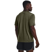 Under Armour Tech Vent Short Sleeve Athletic T-Shirt, Marine OD Green & Black, 2XL, Moisture Wicking, Breathable Mesh, 1376791-390