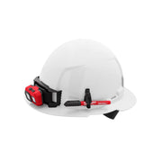 Milwaukee 48-73-1101 BOLT 4-Point Ratchet Type 1 Class E Non-Vented Full Brim Hard Hat, White