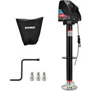 Kohree KR1212 RV Stainless Steel Electric Power Tongue Jack with Cover & LED Light
