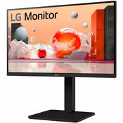 LG 24BA560-B 24in Full HD IPS LED Monitor, 1920x1080, 16:9 Aspect Ratio, HDMI, DisplayPort, VGA, USB Hub, Matte Black