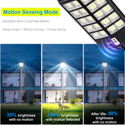 Bjsuc Solar Street Light LED Security Street Outdoor Courtyard Lights