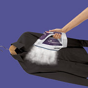 Hamilton Beach Durathon Digital Retractable Cord Iron, Purple
