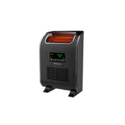 Lifesmart HT1153LUV 1500 Watt UV and Infrared Cabinet Indoor Electric Space Heater with Thermostat Remote Control Included