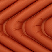 Klymit Insulated Static V Peak Inflatable Sleeping Pad, Four-Season Lightweight Camping Air Mat, Flame Red, Regular, 72 x 23 in, 1.4 lb, 06IVFM02A