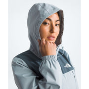 The North Face Antora Women's Waterproof Rain Jacket, Breathable DryVent Fabric, Frost Grey/Granite Grey, Medium, NF0A8BKDGKP