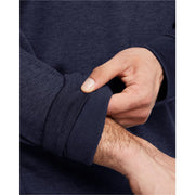 Under Armour Armour Fleece Twist Men's Quarter Zip Pullover, Lightweight Breathable, Midnight Navy, XL, 1373359